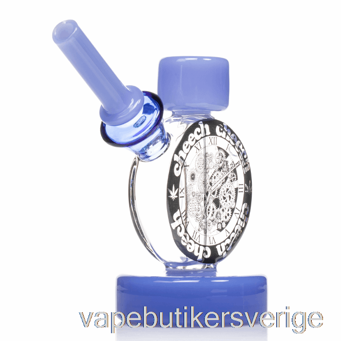 Vape Sverige Cheech Klocka Bubbler Blå